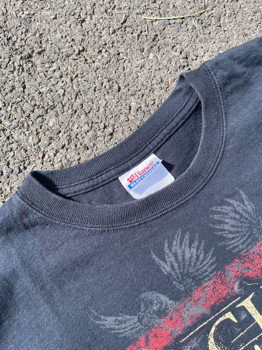 T-SHIRT BLACK TIDE ANNÉE 2000 NOIR