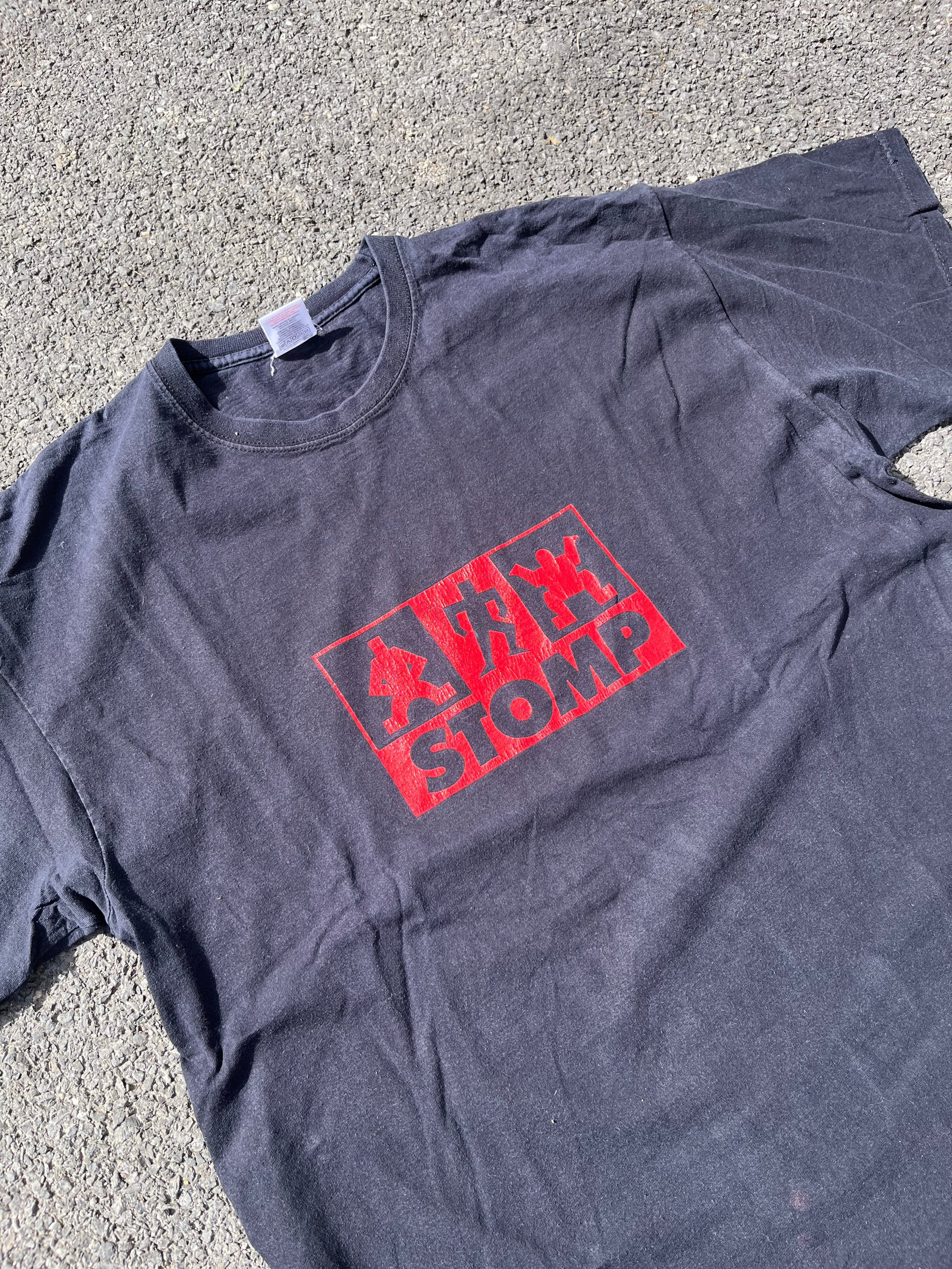 T-SHIRT STOMP ANNÉE 2000 NOIR