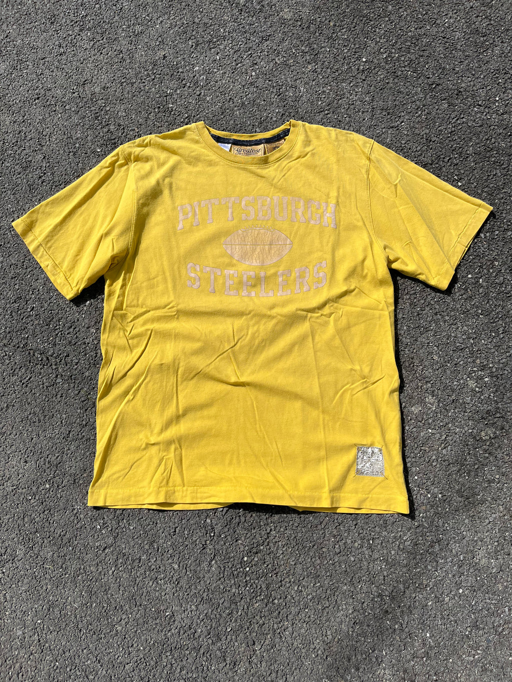 T-SHIRT NFL SINGLE STITCH JAUNE