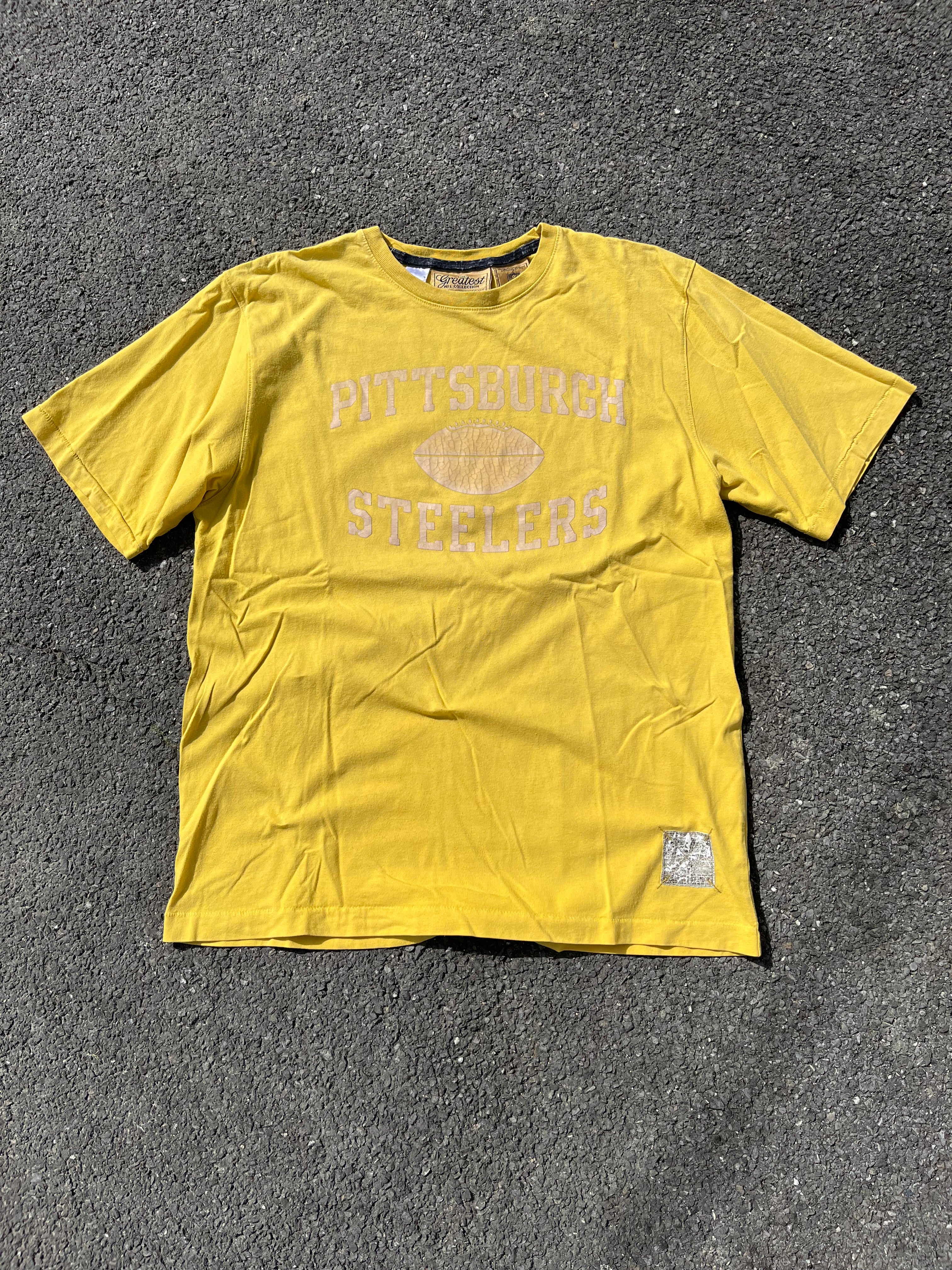 T-SHIRT NFL SINGLE STITCH JAUNE