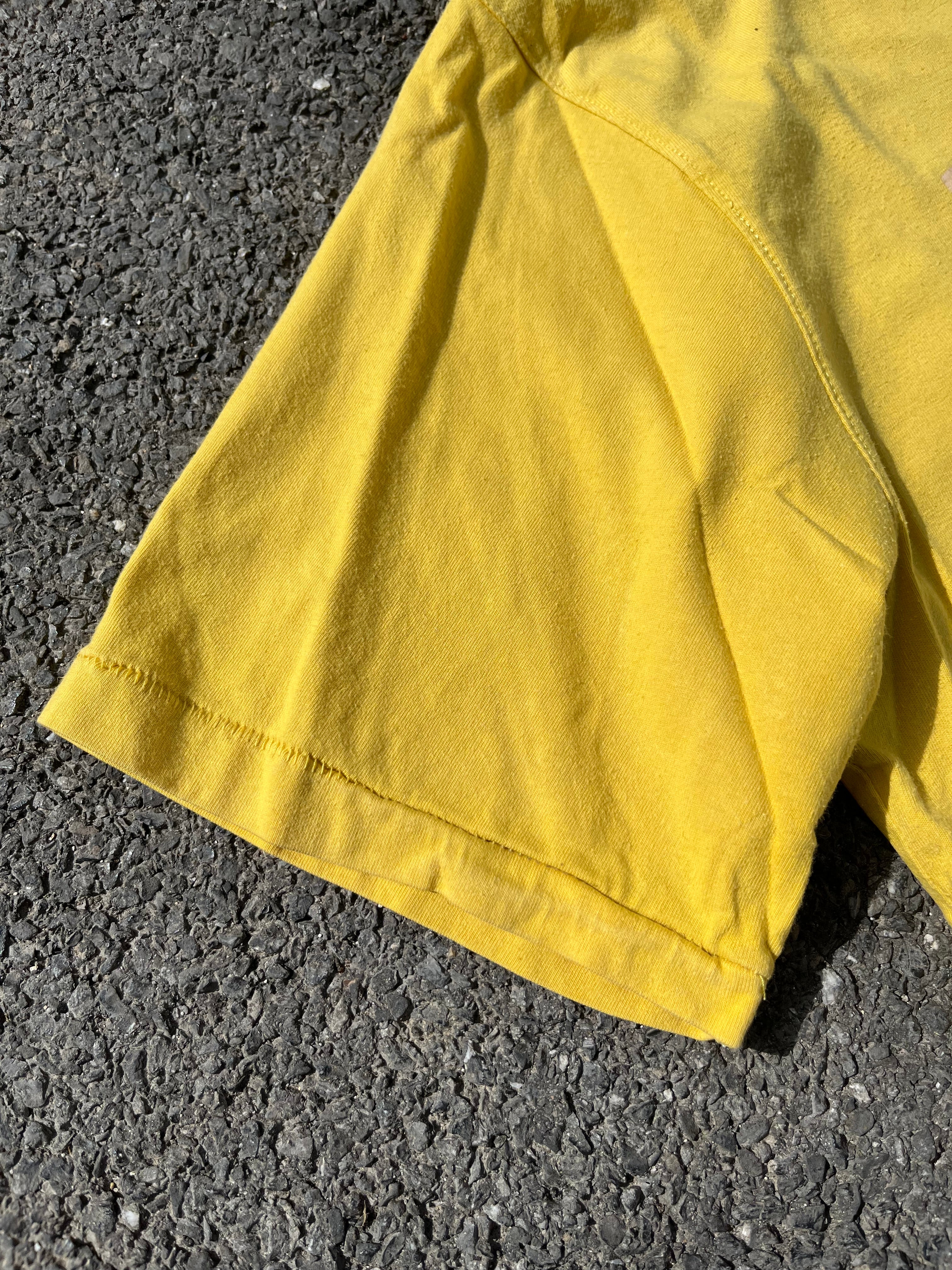 T-SHIRT NFL SINGLE STITCH JAUNE