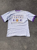 T-SHIRT LAKERS ANNÉE 1990 GRIS