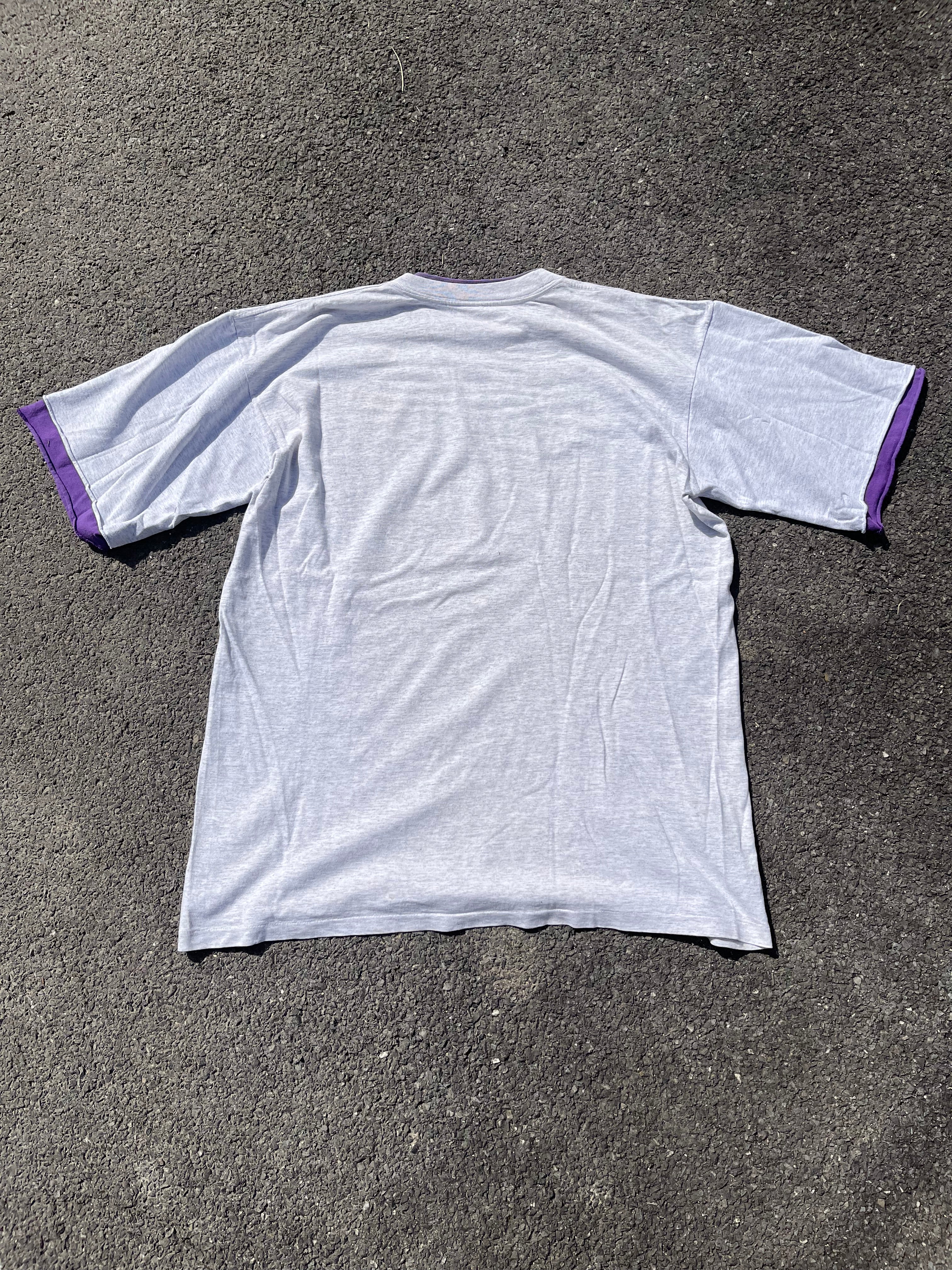 T-SHIRT LAKERS ANNÉE 1990 GRIS