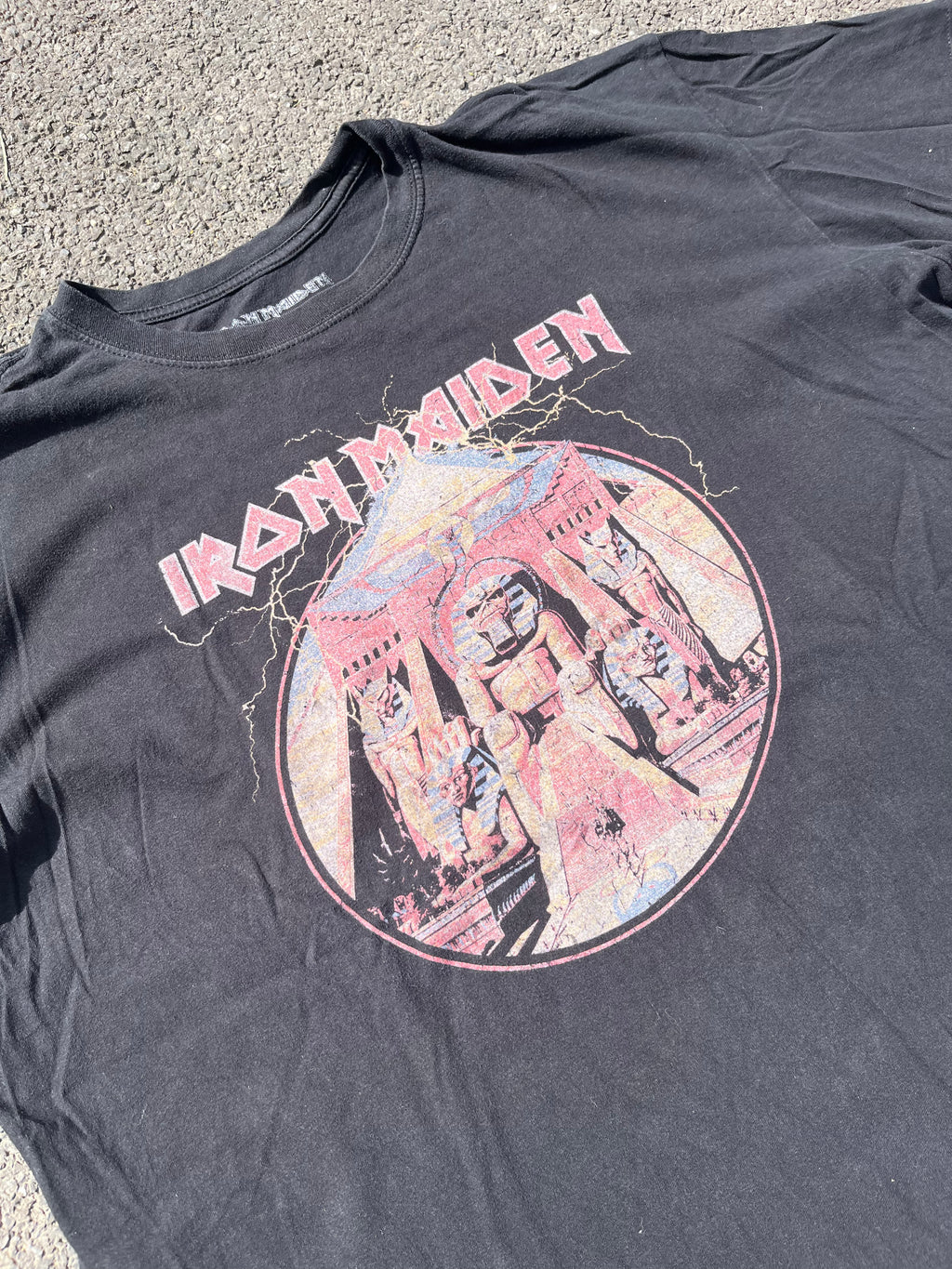 T-SHIRT IRON MAIDEN NOIR ANNÉE 2000
