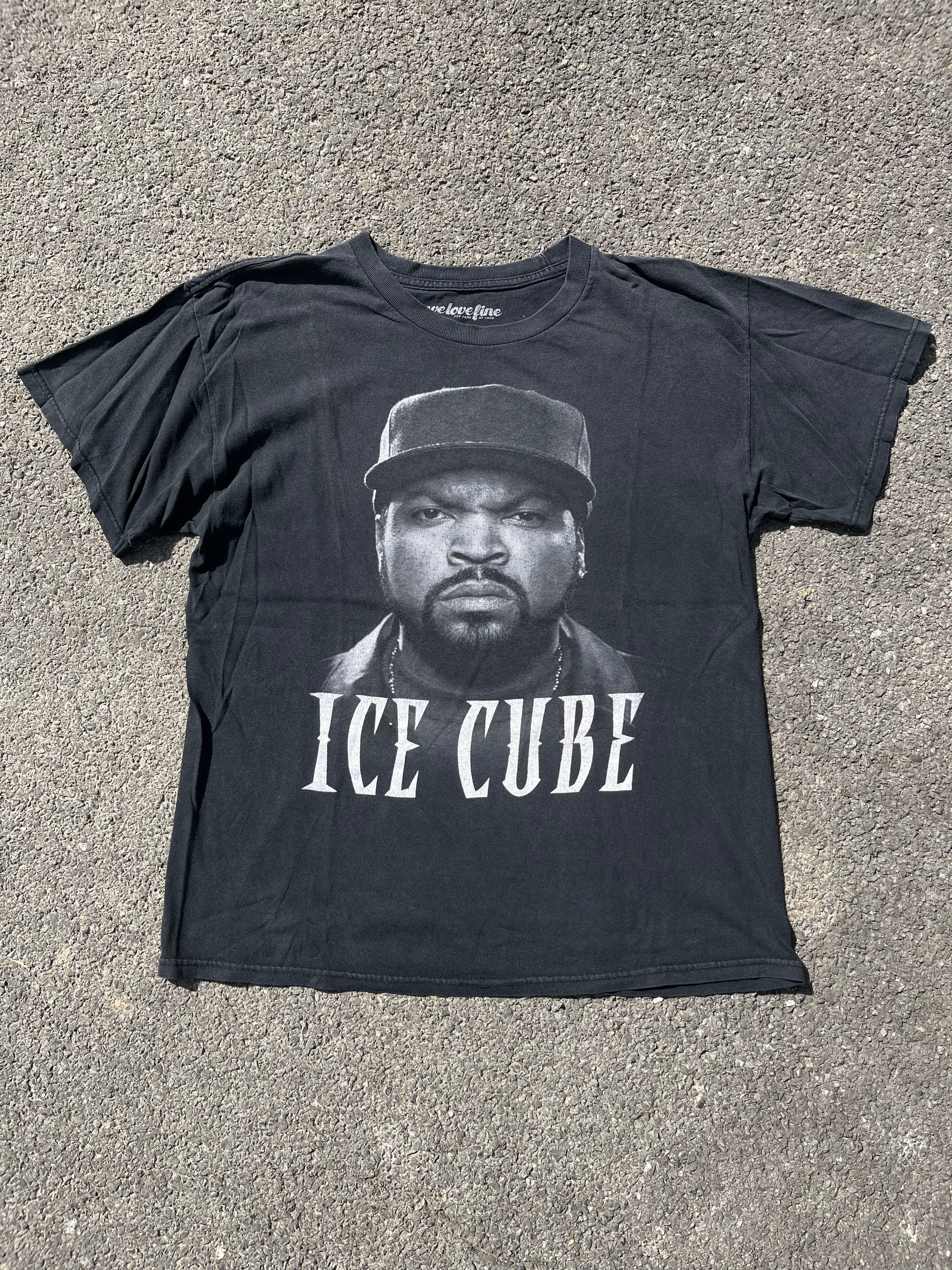 T-SHIRT ICE CUBE ANNÉE 2000 NOIR