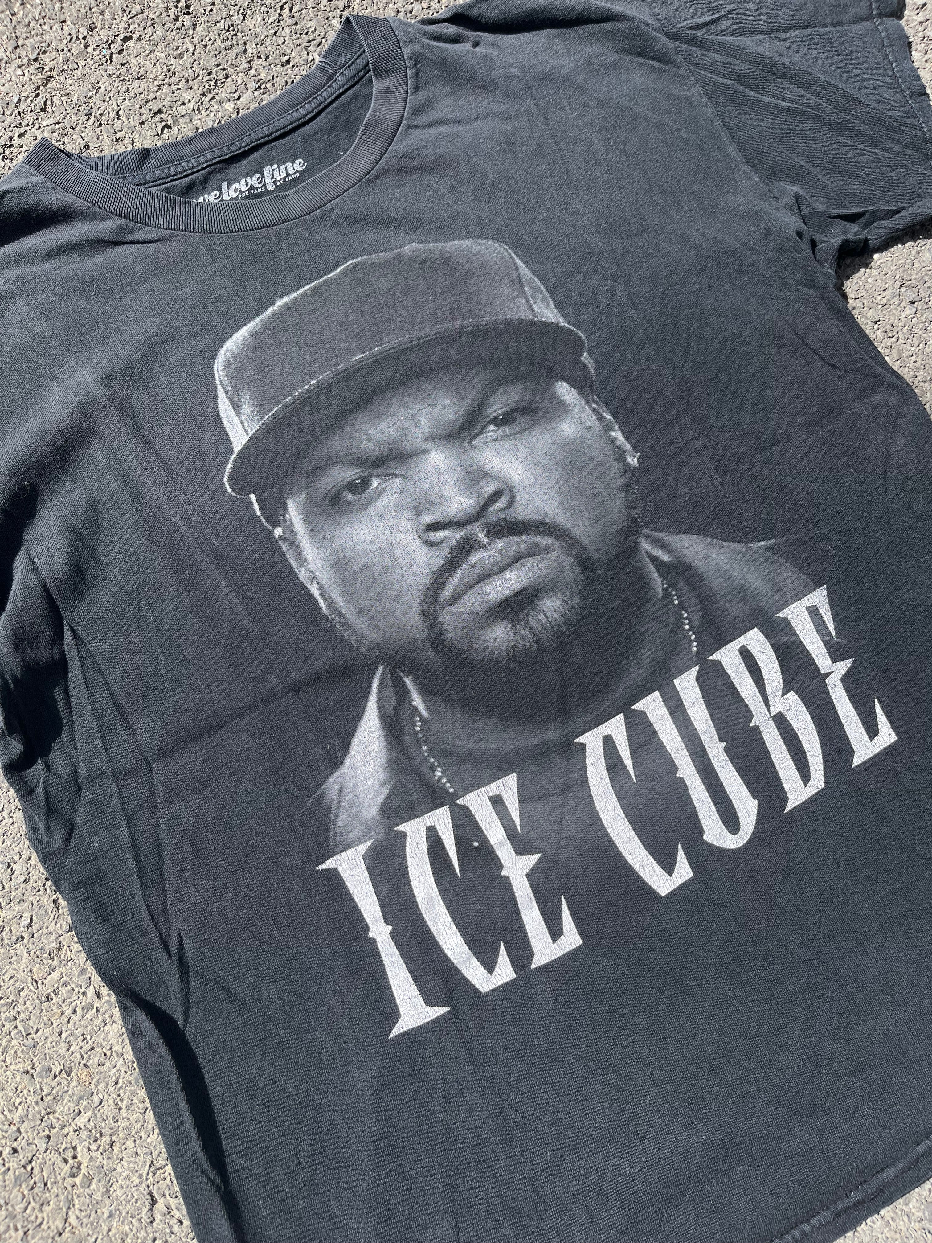 T-SHIRT ICE CUBE ANNÉE 2000 NOIR