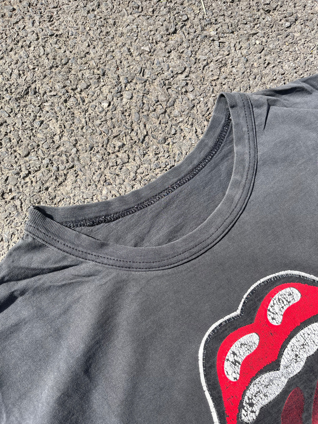 T-SHIRT ROLLING STONES RIO ANNÉE 2000 NOIR