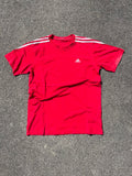 T-SHIRT ADIDAS ROUGE