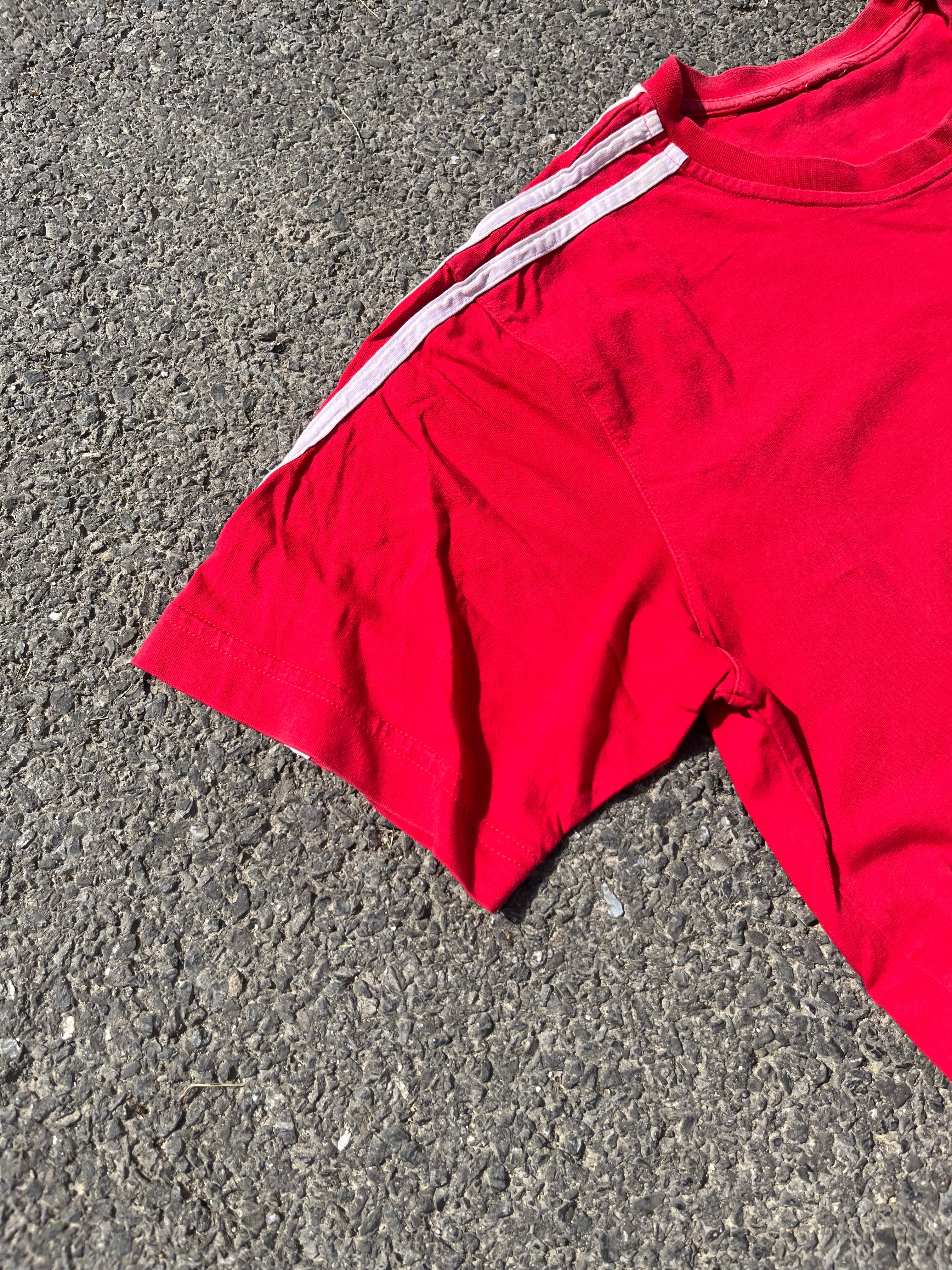 T-SHIRT ADIDAS ROUGE