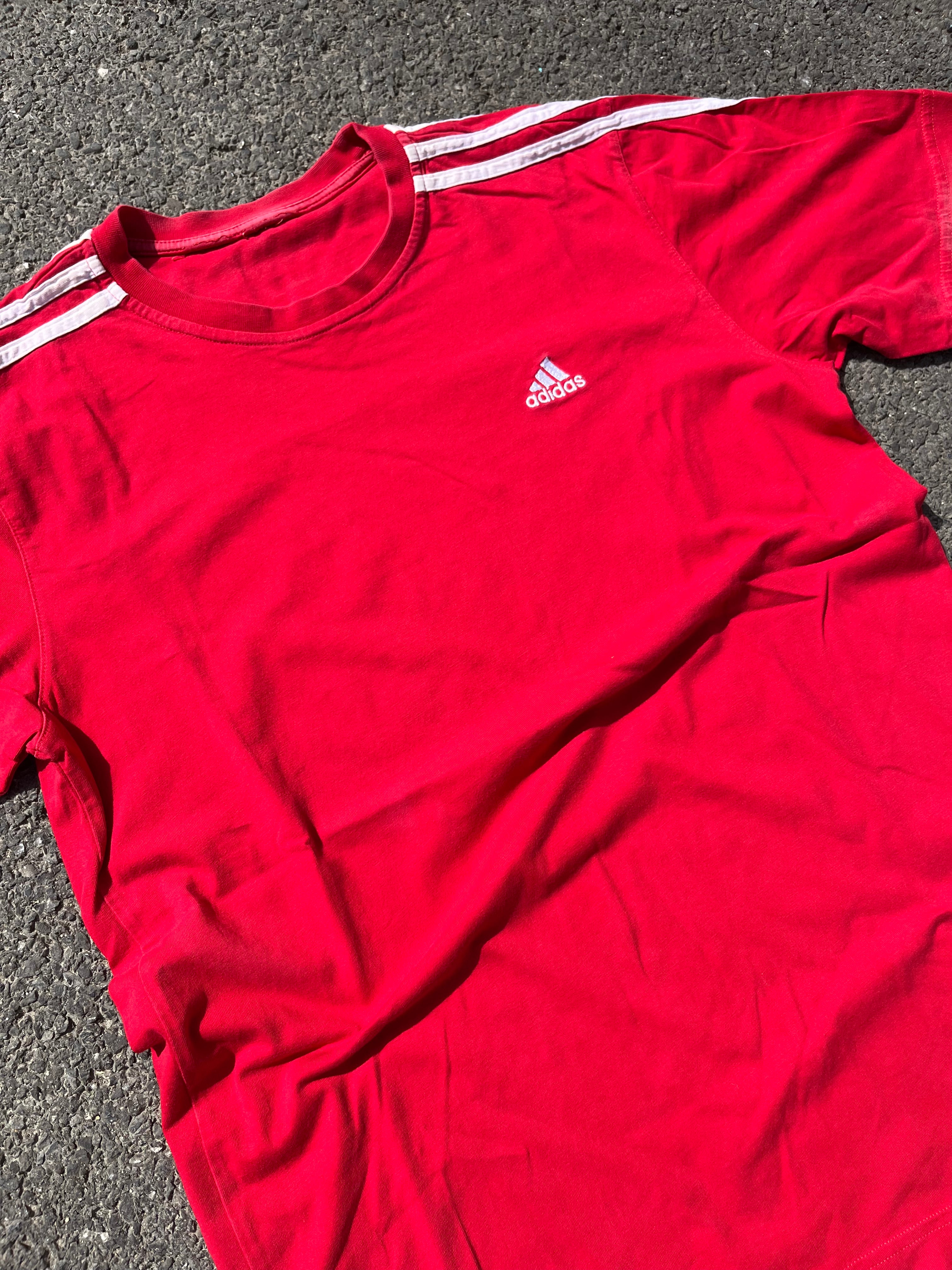 T-SHIRT ADIDAS ROUGE