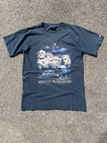T-SHIRT SOUVENIR MOUNT RUSHMORE BLEU
