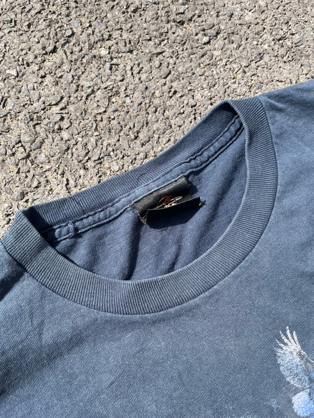 T-SHIRT SOUVENIR MOUNT RUSHMORE BLEU
