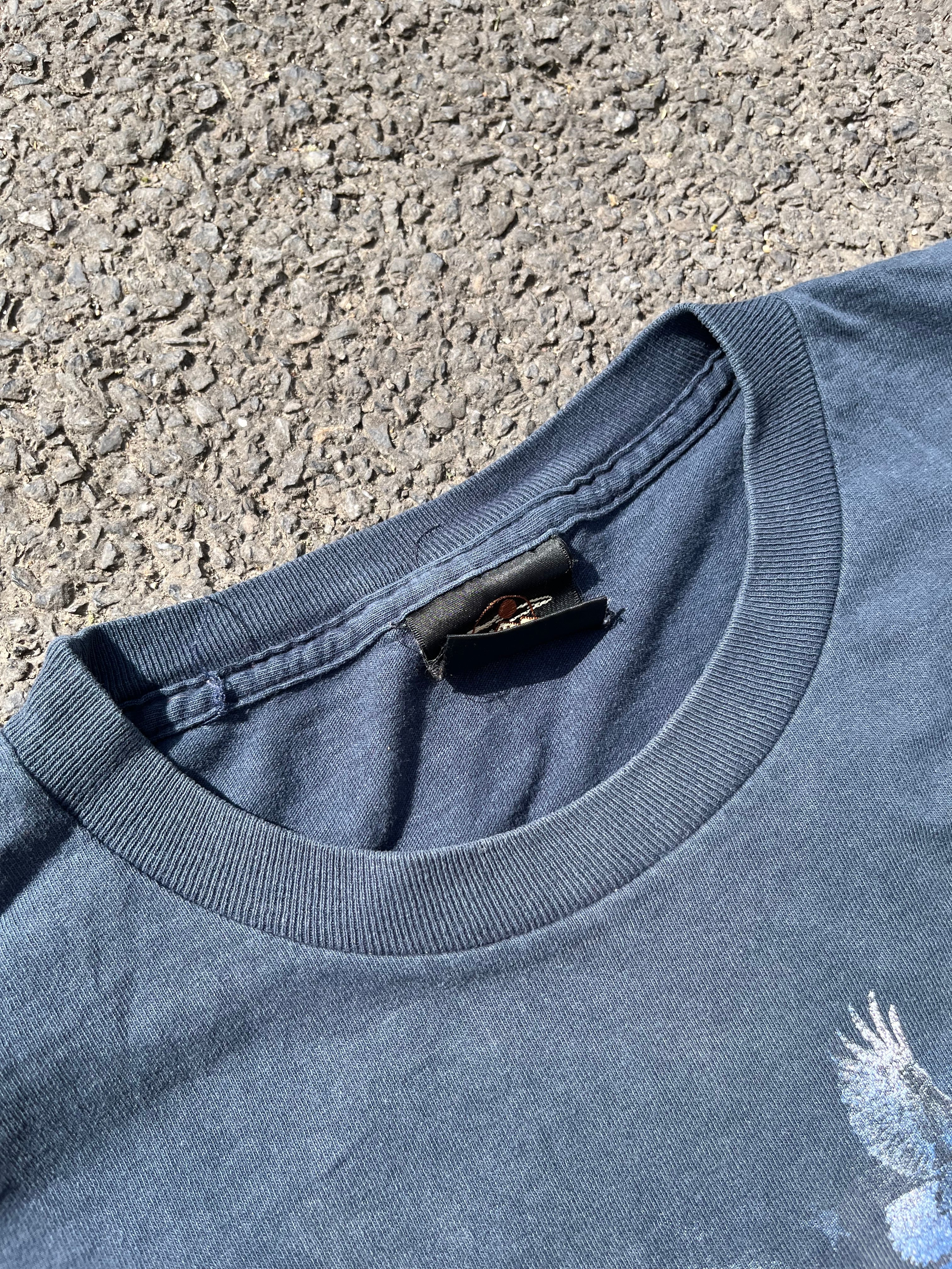T-SHIRT SOUVENIR MOUNT RUSHMORE BLEU