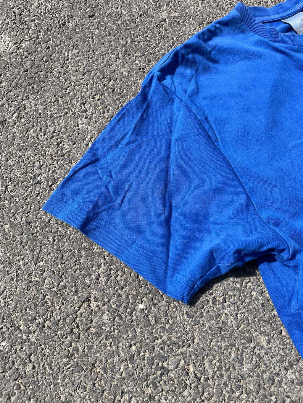 T-SHIRT NIKE FOOTBALL BLEU ANNÉE 2000
