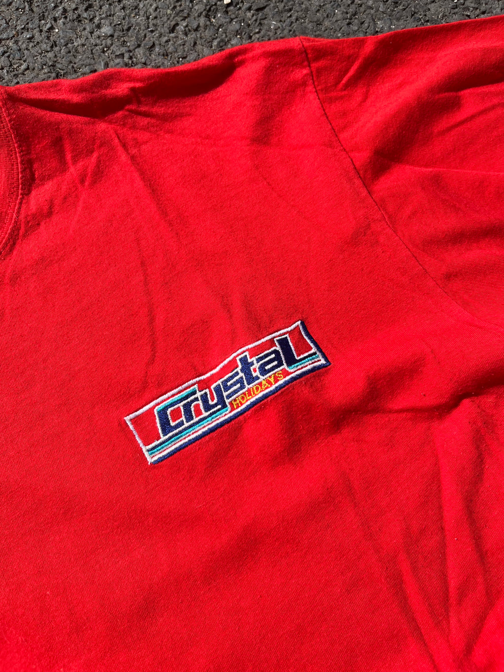 T-SHIRT GRAPHIQUE ROUGE