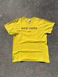 T-SHIRT NIKE NEW YORK ANNÉE 2000 JAUNE