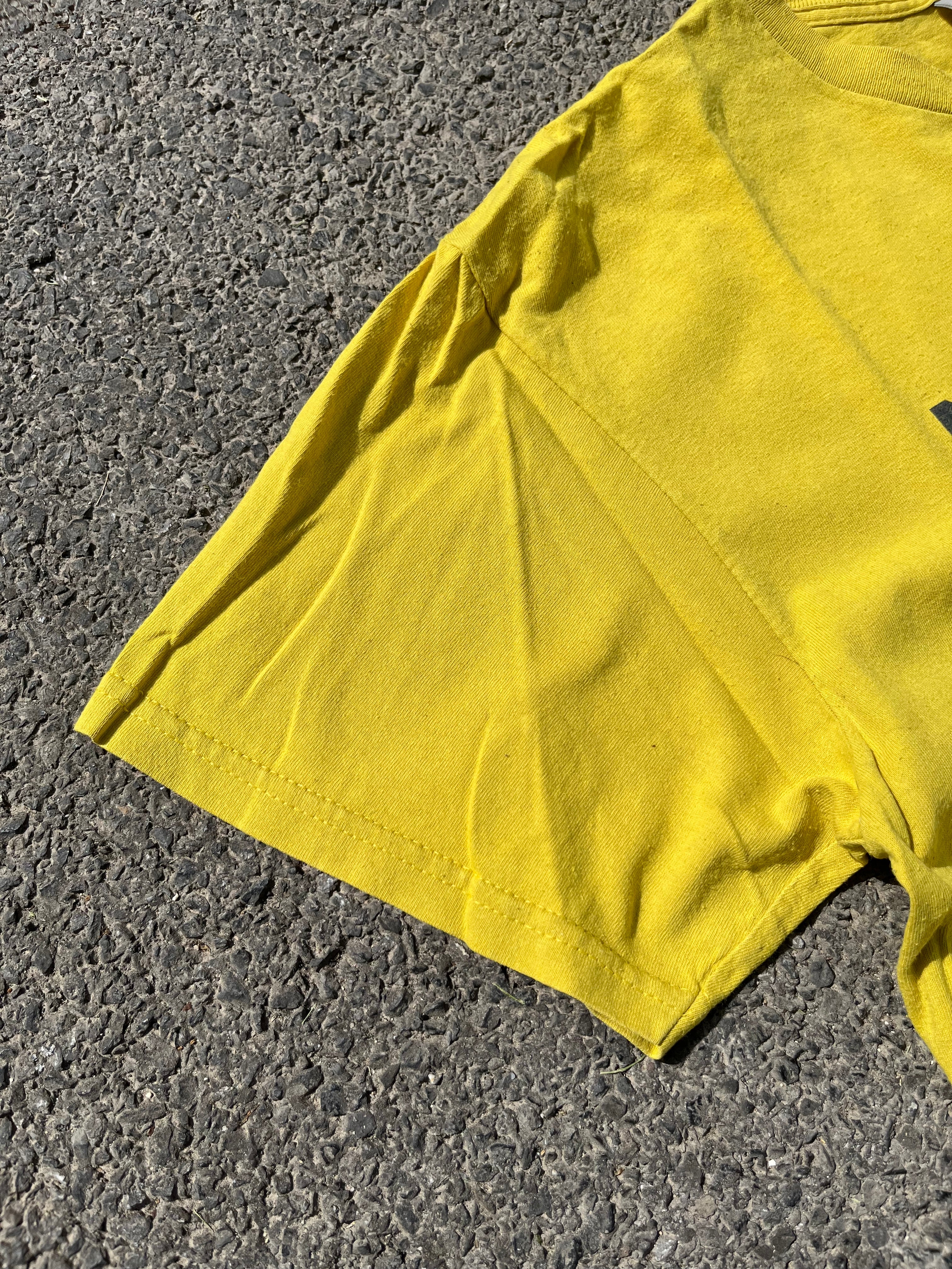 T-SHIRT NIKE NEW YORK ANNÉE 2000 JAUNE