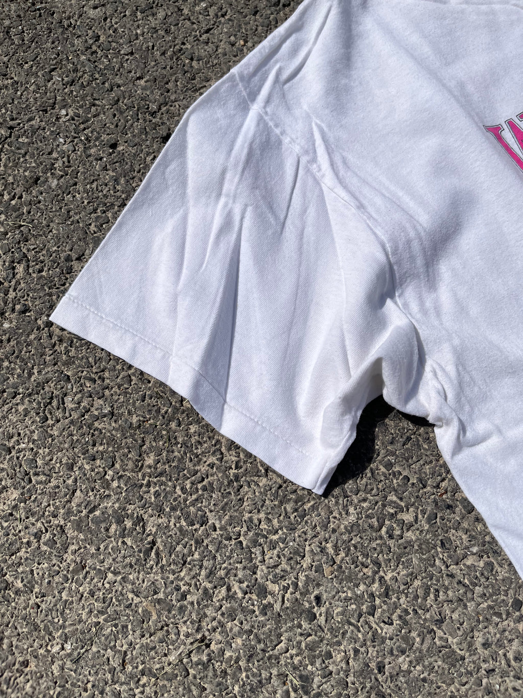T-SHIRT SOUVENIR HAWAI SINGLE STITCH BLANC