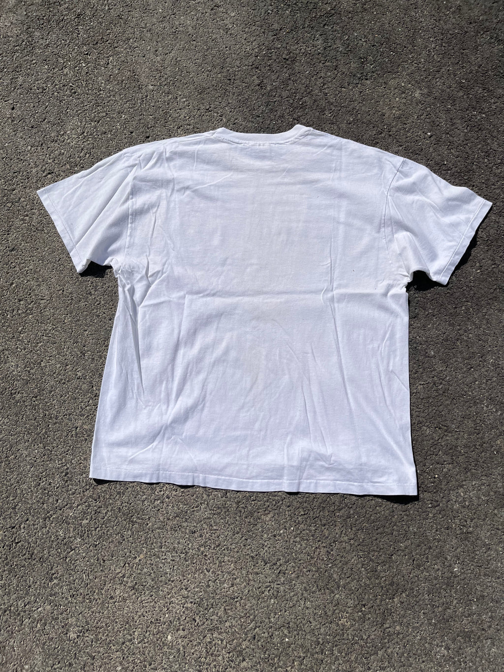 T-SHIRT SOUVENIR HAWAI SINGLE STITCH BLANC