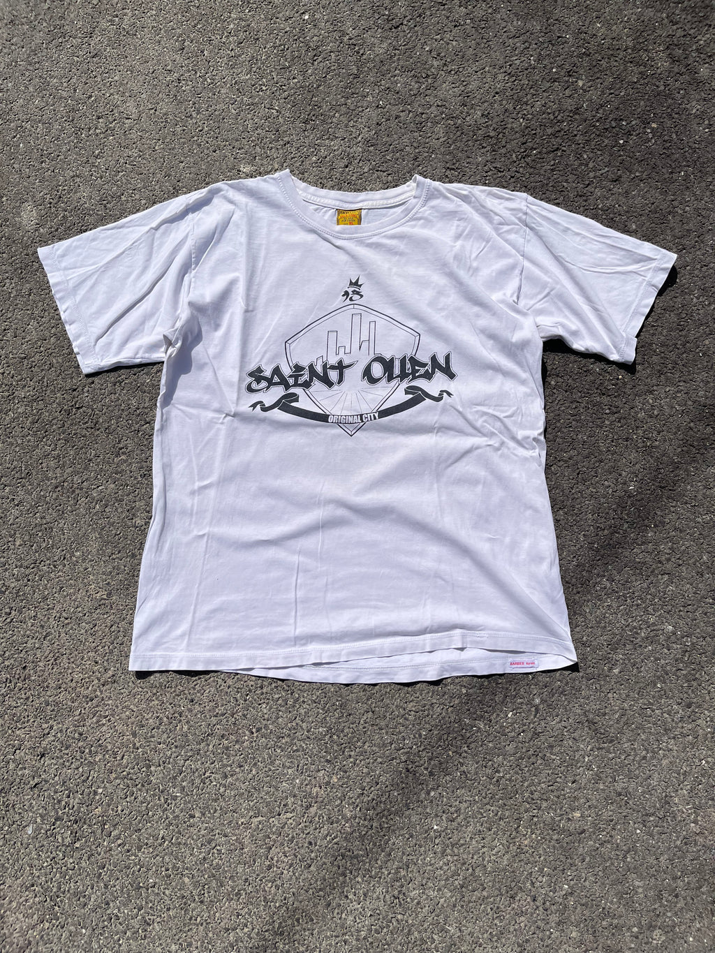 T-SHIRT SAINT OUEN ANNÉE 2000 BLANC