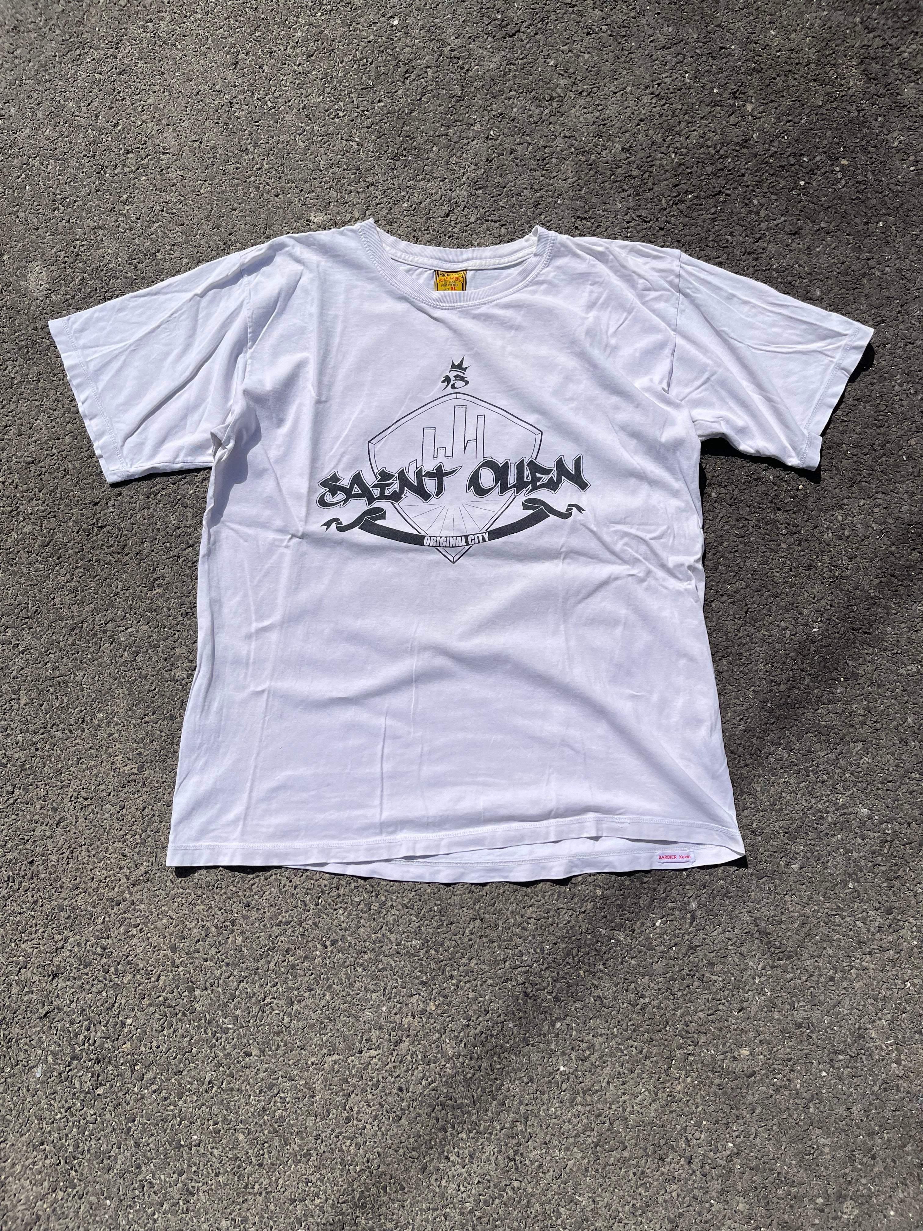 T-SHIRT SAINT OUEN ANNÉE 2000 BLANC