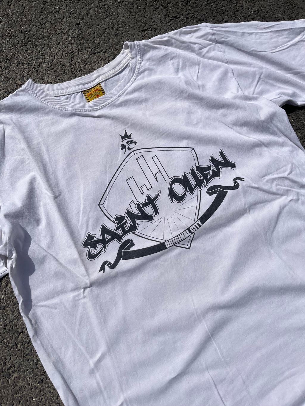 T-SHIRT SAINT OUEN ANNÉE 2000 BLANC