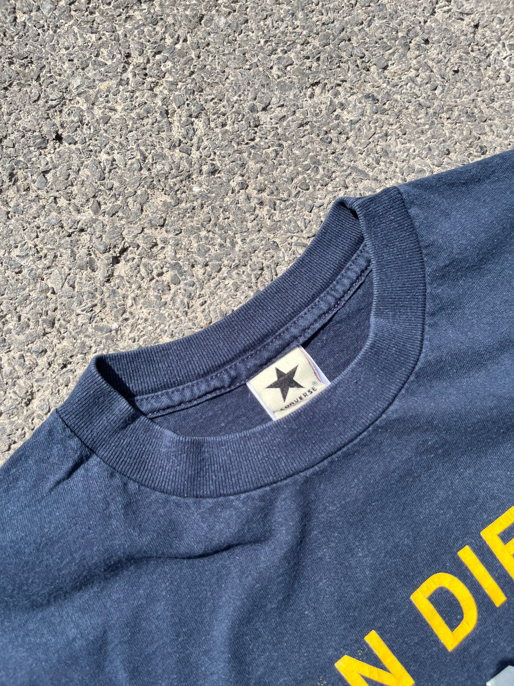 T-SHIRT CONVERSE ANNÉE 2000 BLEU