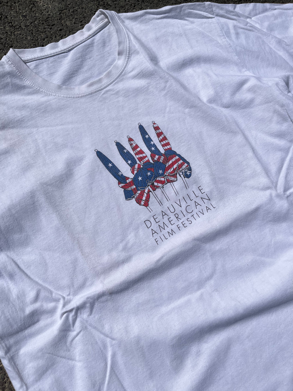 T-SHIRT SOUVENIR FESTIVAL DU CINEMA AMERICAIN DE DEAUVILLE