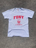 T-SHIRT DES POMPIERS DE NEW YORK GRIS