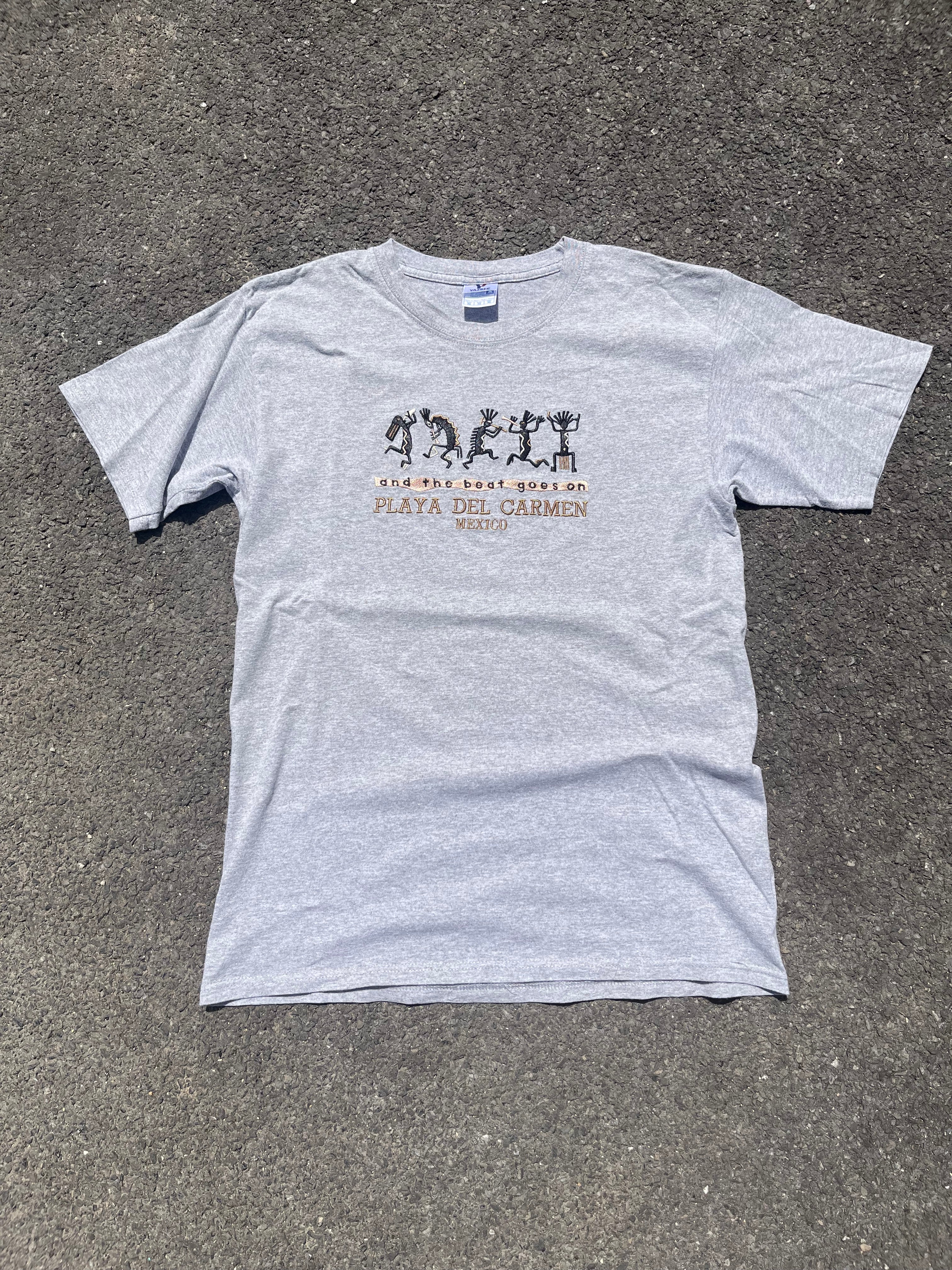 T-SHIRT SPOUVENIR MEXICO GRIS