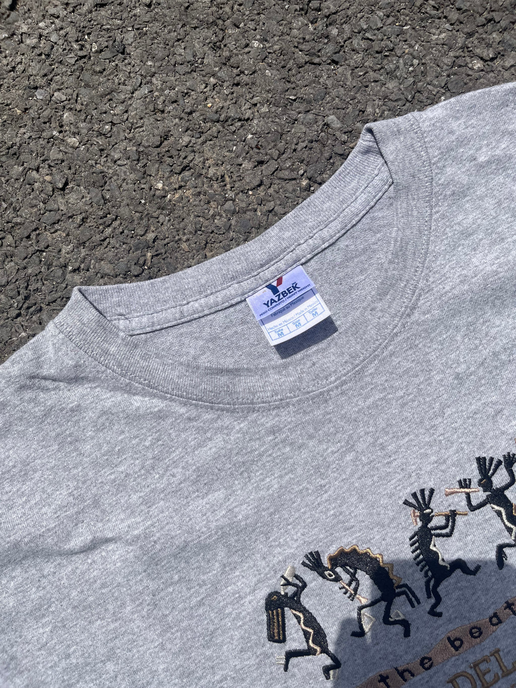 T-SHIRT SPOUVENIR MEXICO GRIS