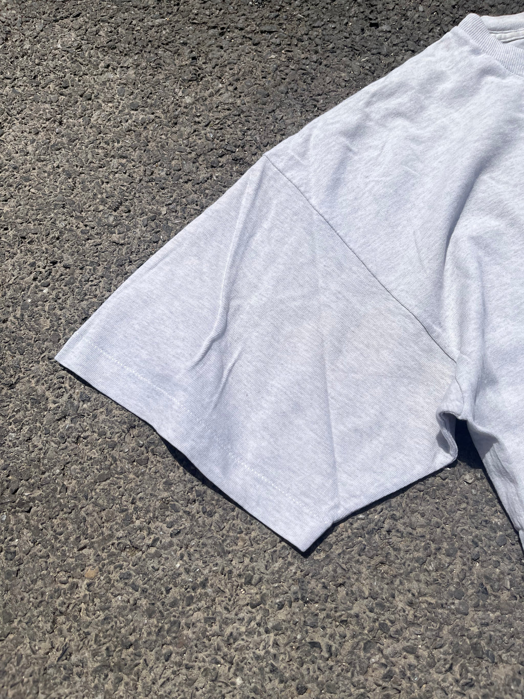 T-SHIRT SOUVENIR USA SINGLE STITCH GRIS