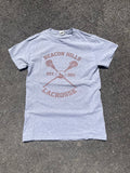 T-SHIRT DE LACROSSE GRIS