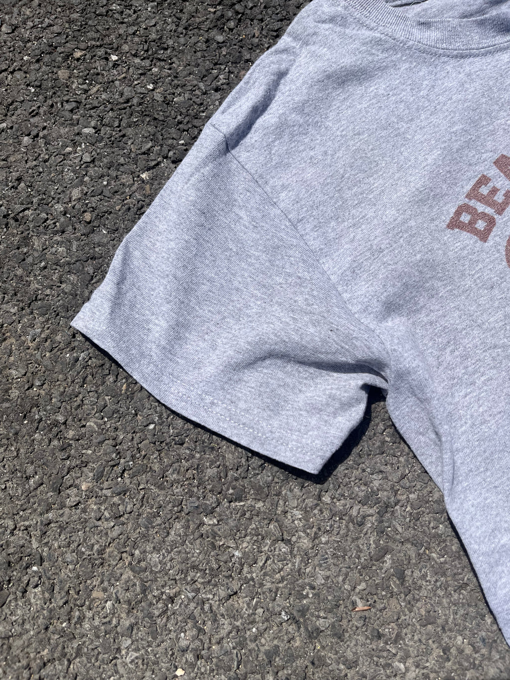 T-SHIRT DE LACROSSE GRIS