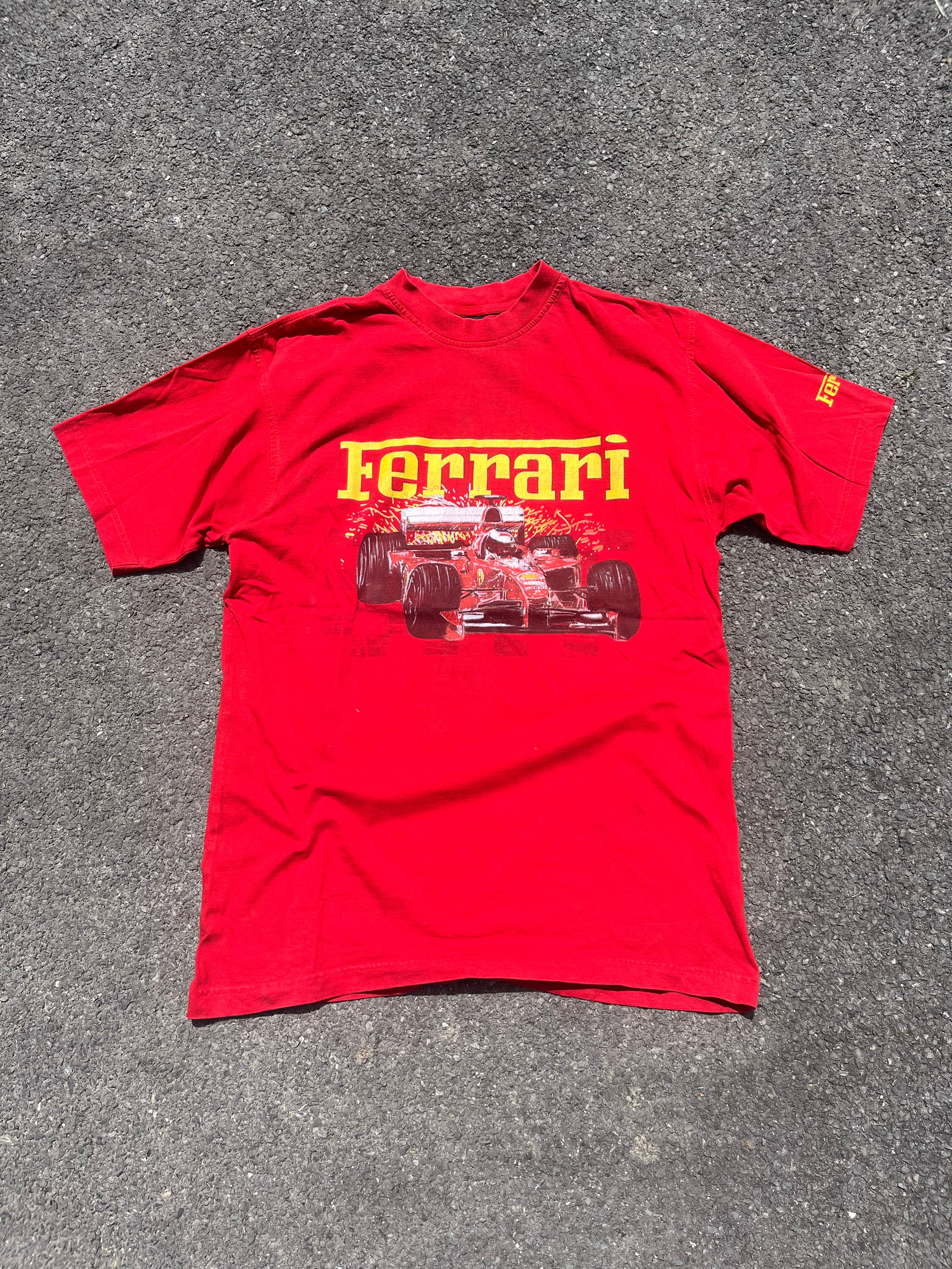 T-SHIRT FERRARI ANNÉE 1990 ROUGE