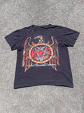 T-SHIRT DE CONCERT SLAYER ANNÉE 1990 NOIR