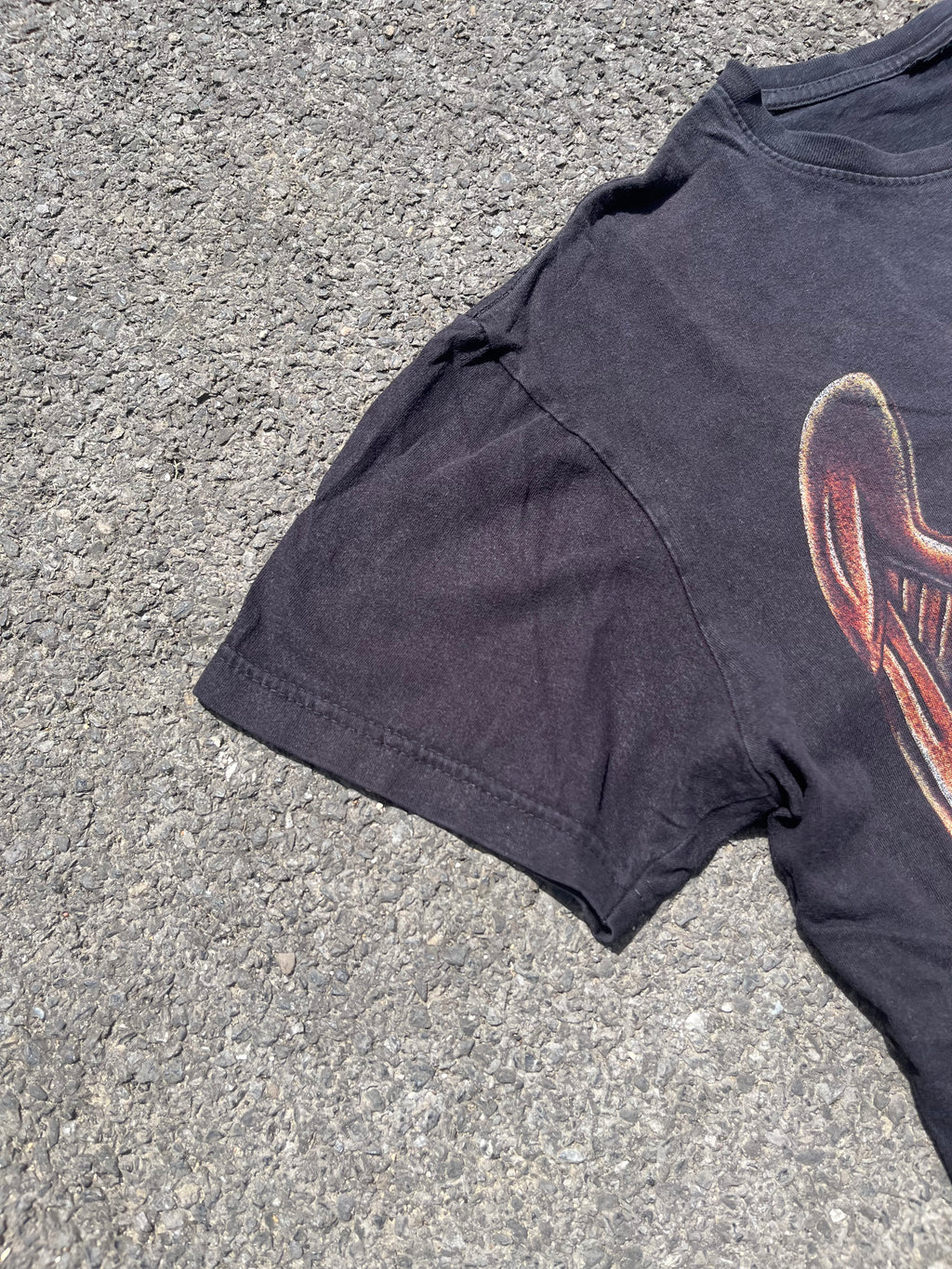T-SHIRT DE CONCERT SLAYER ANNÉE 1990 NOIR
