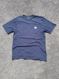 T-SHIRT CARHARTT BLEU