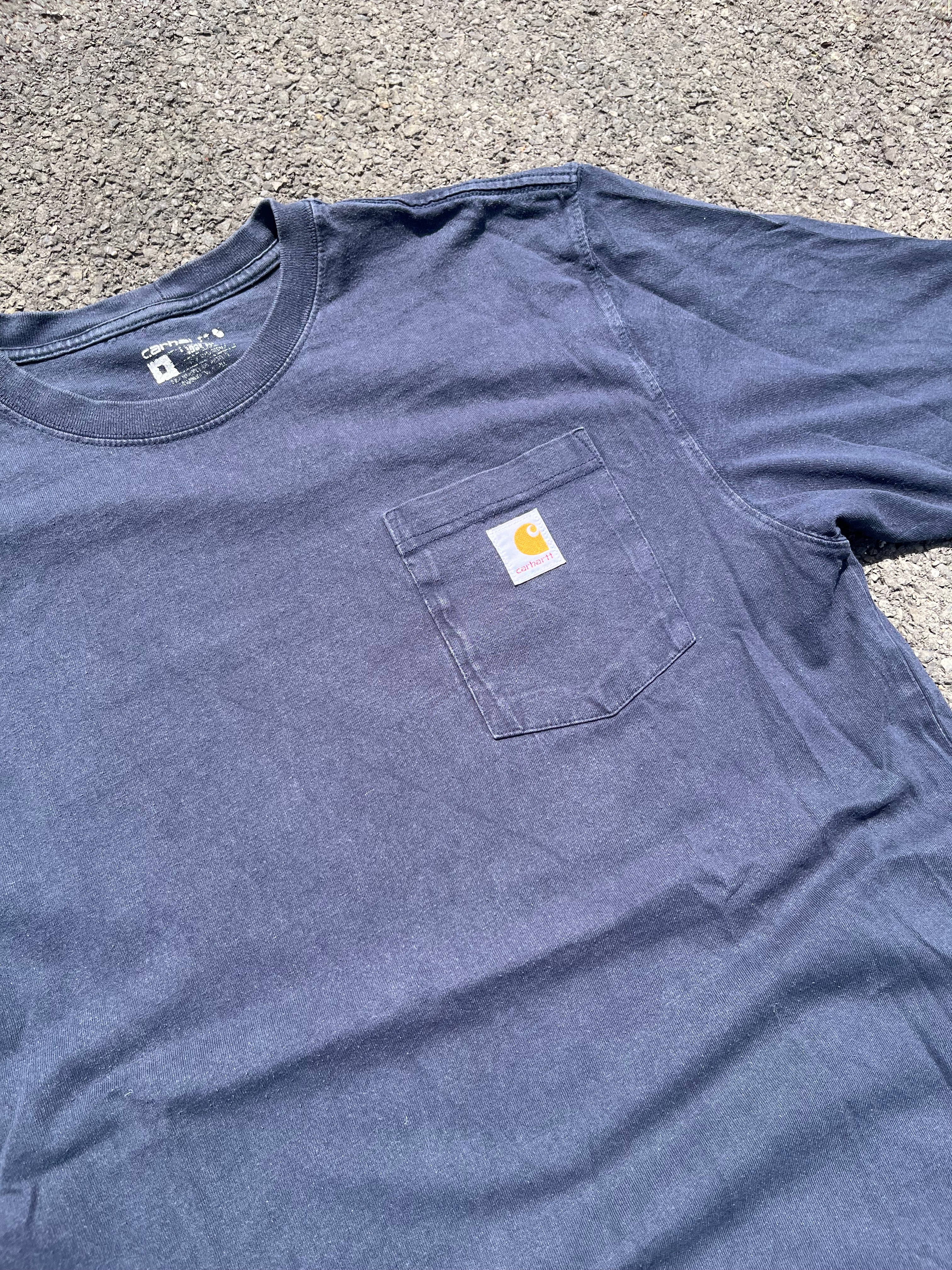 T-SHIRT CARHARTT BLEU