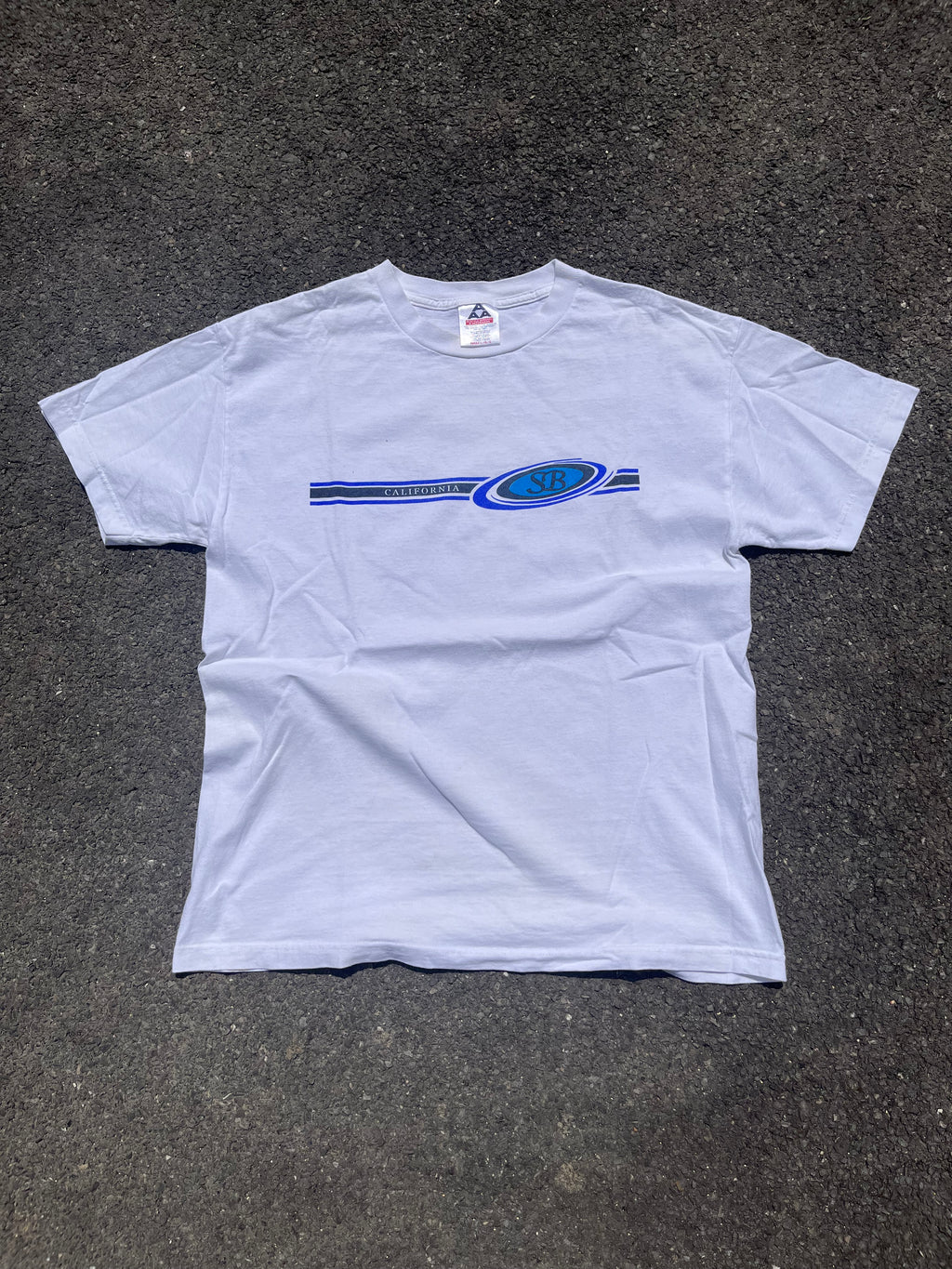 T-SHIRT CALIFORNIA SB ANNÉE 1990/2000 BLANC