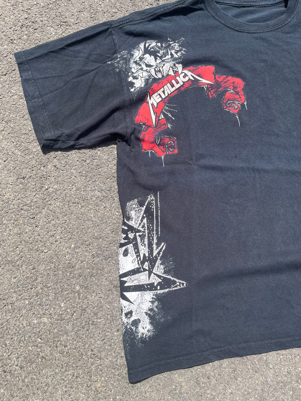 T-SHIRT DE CONCERT METALLICA ANNÉE 2000