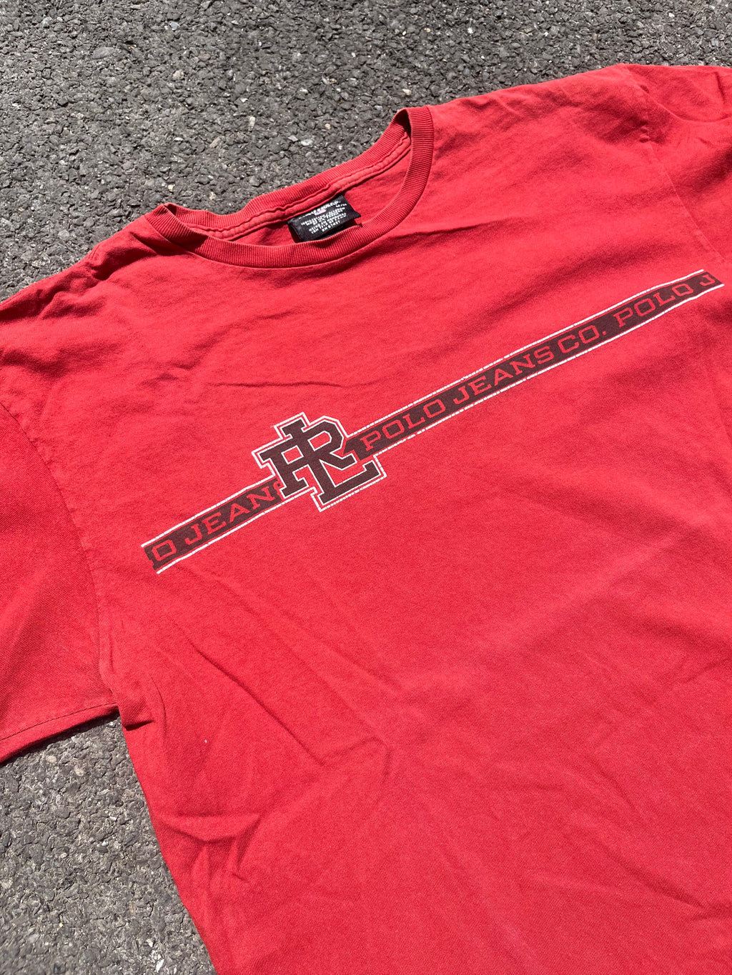 T-SHIRT RALPH LAUREN ROUGE