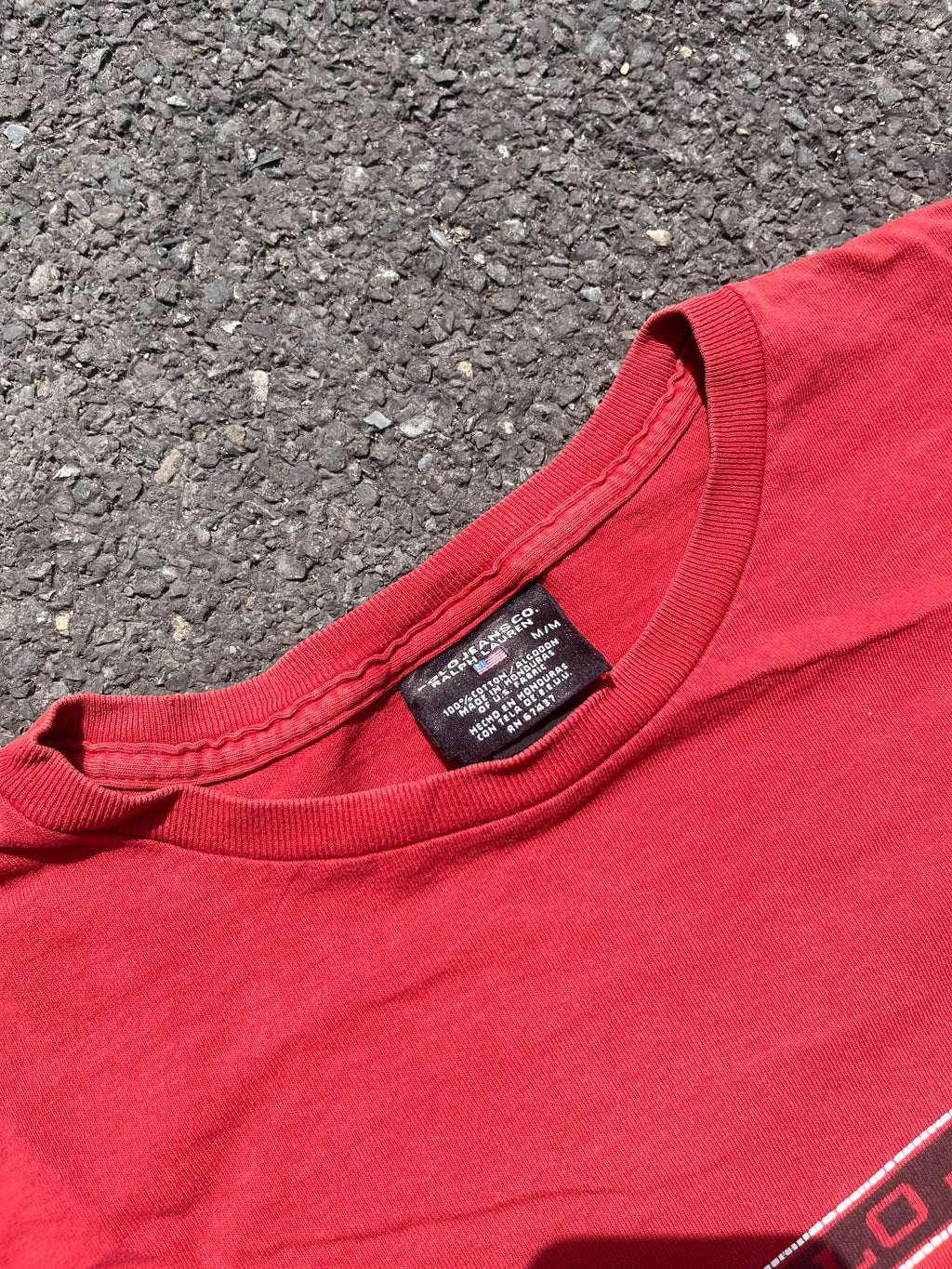 T-SHIRT RALPH LAUREN ROUGE