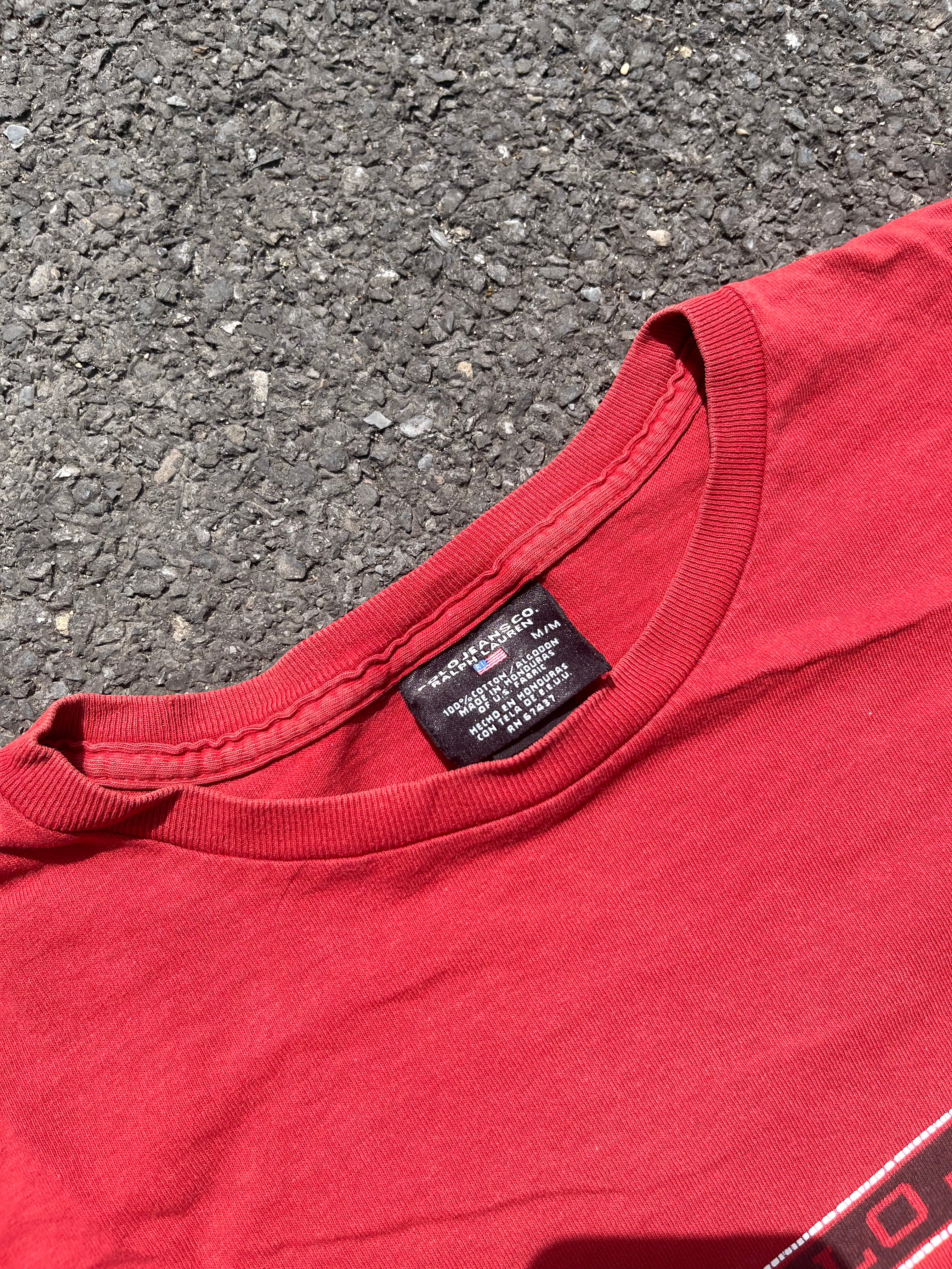 T-SHIRT RALPH LAUREN ROUGE
