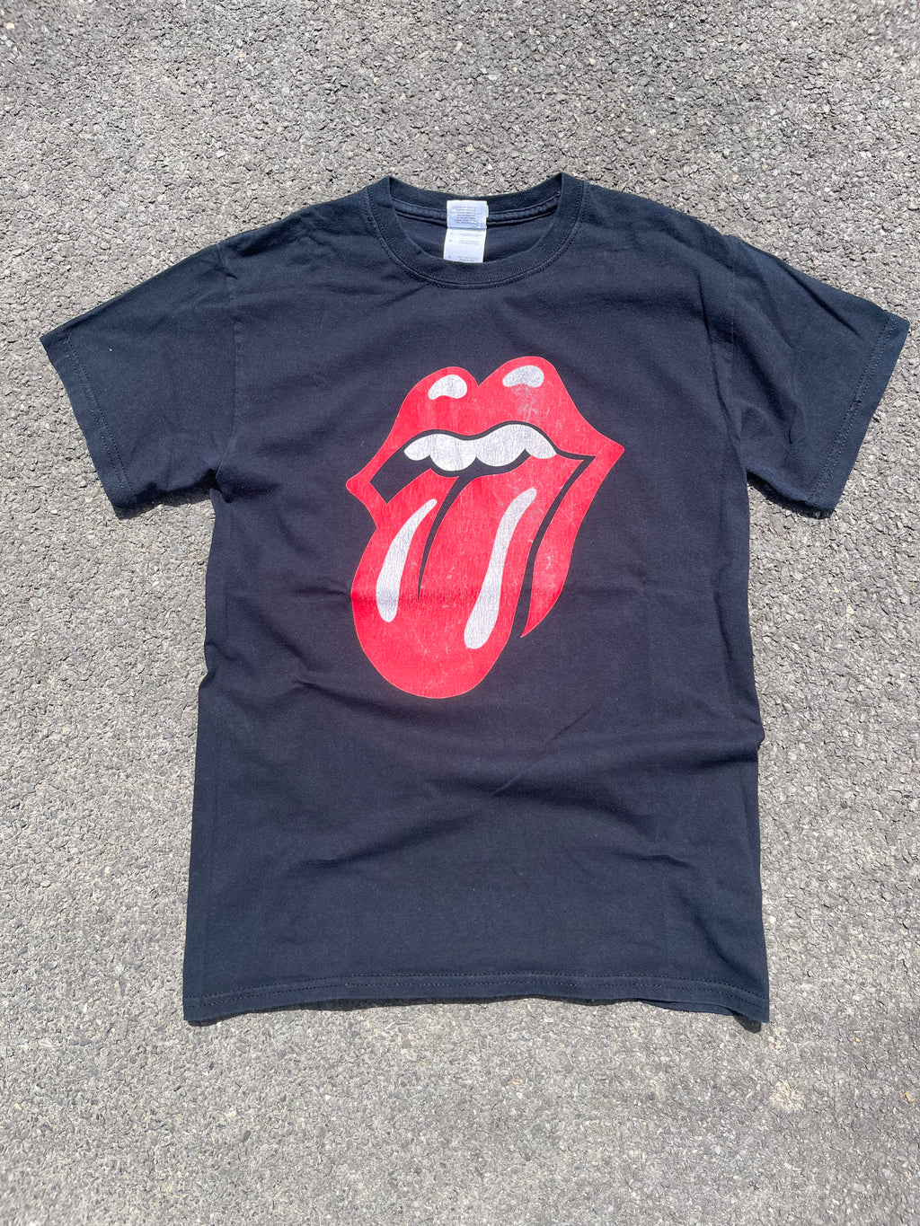 T-SHIRT THE ROLLING STONES ANNÉE 2000 NOIR