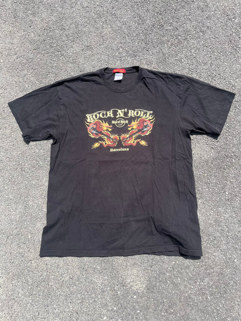 T-SHIRT HARD ROCK CAFÉ BARCELONA NOIR