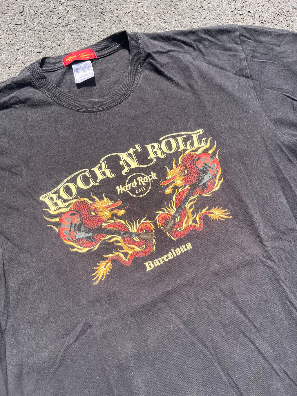 T-SHIRT HARD ROCK CAFÉ BARCELONA NOIR