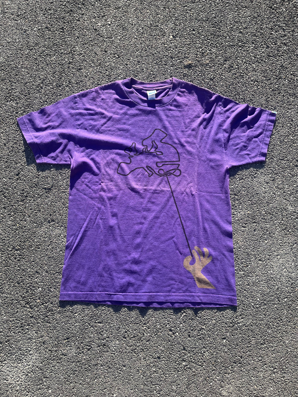 T-SHIRT CLICHÉ ANNÉE 2000 VIOLET