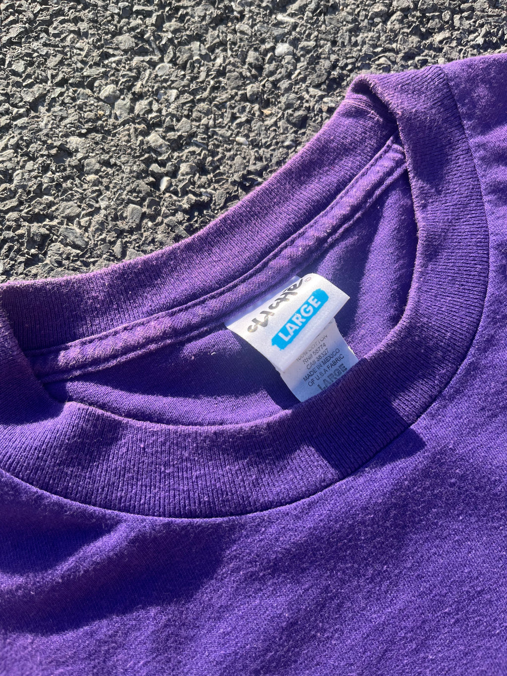 T-SHIRT CLICHÉ ANNÉE 2000 VIOLET