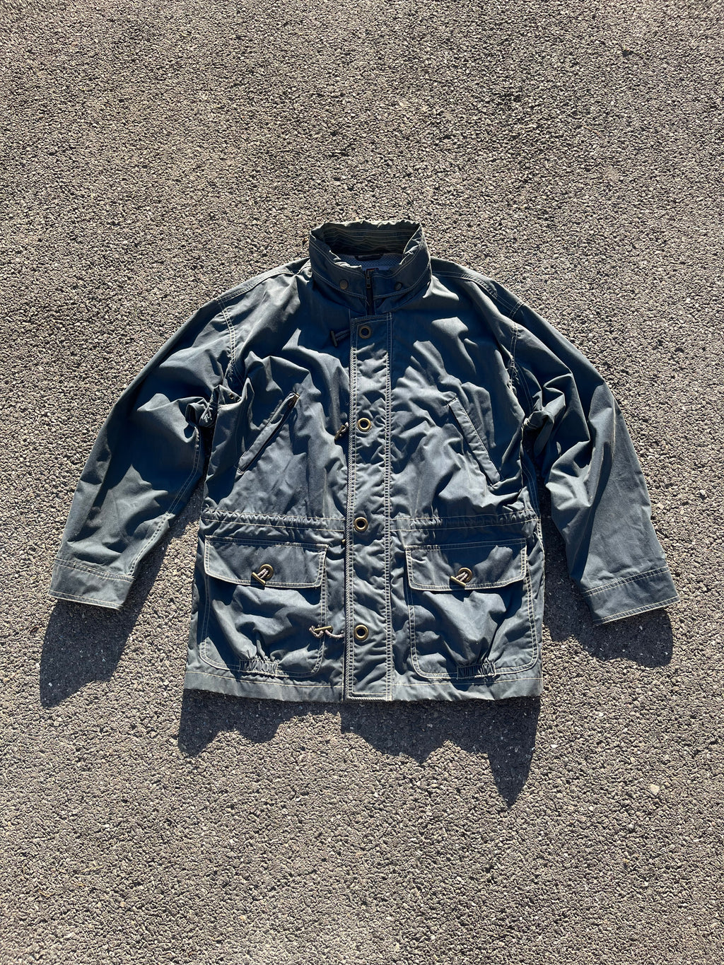 VESTE DE CHASSE BLEU PÉTROLE